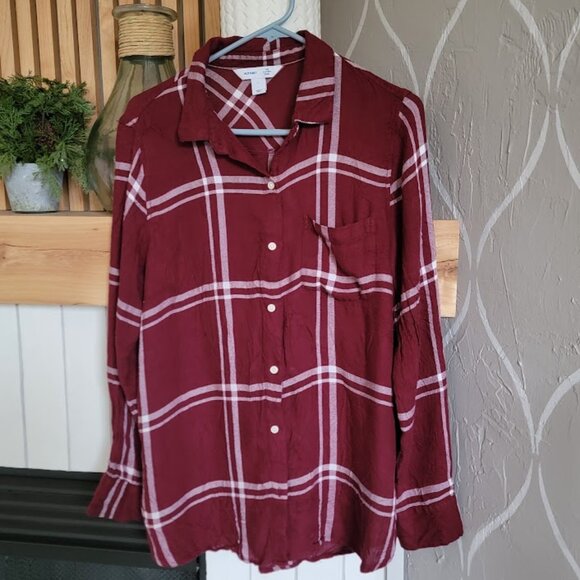 Old Navy Flannel Shirt - Picture 1 of 4